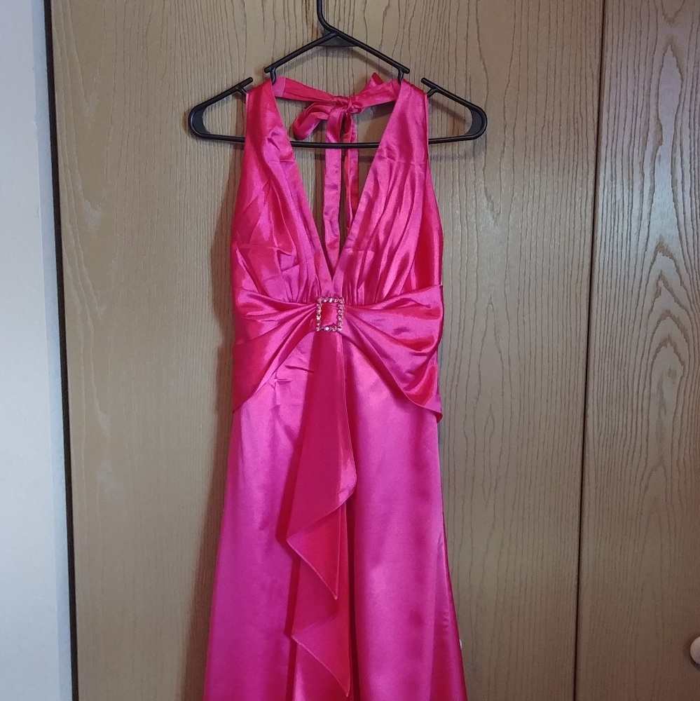 Pink formal dress
